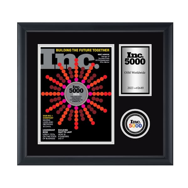 Inc 5000 Honors Top Performer: OSM, a Leading Private Shipping Company | OSM